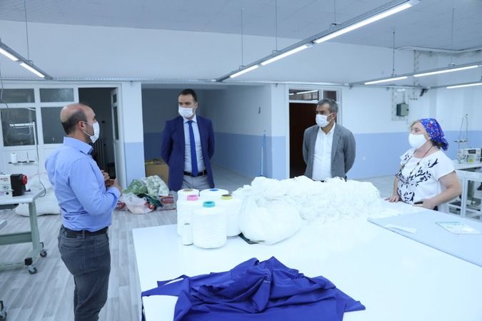 Ankara Balâ' da tekstil atölyesi açıldı 2